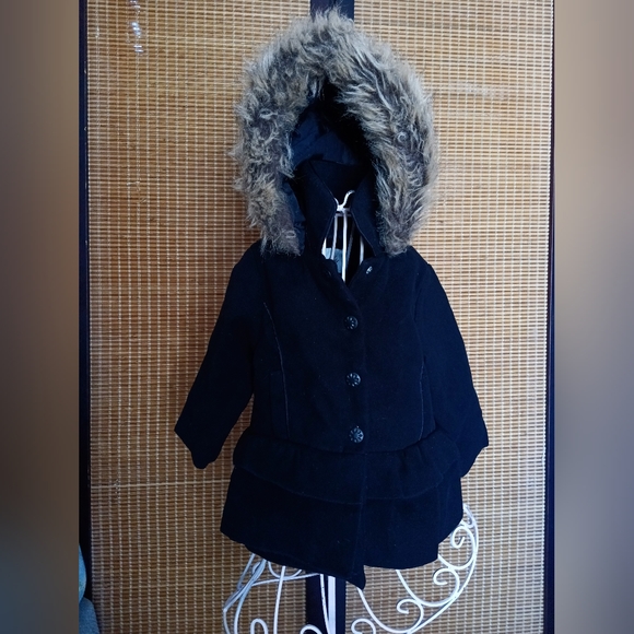 Sebby girl's winter coat - Picture 1 of 6